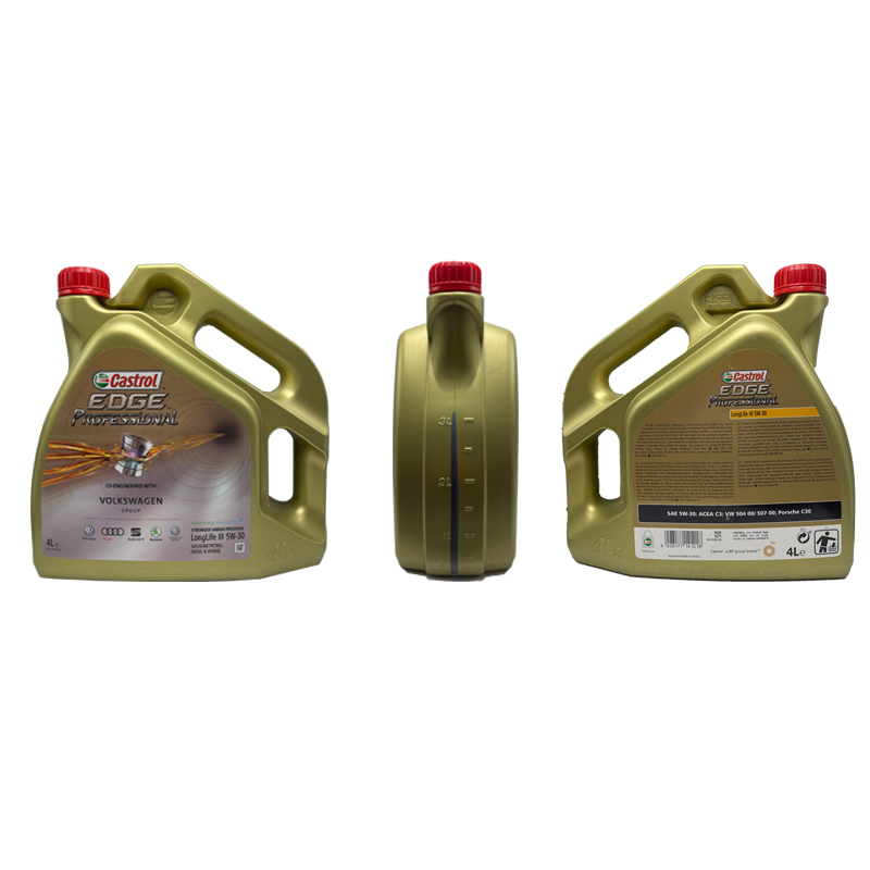 Quality Guarantee Fully Synthetic Engine Motor Oil Car LongLife IlI SN 5W30 C3 European Version 4 Liter P017F0C for Castrol EDGE