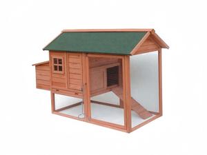 <span class=keywords><strong>บ้าน</strong></span>ไก่ไม้เฟอร์กันน้ำพร้อมถาดที่ถอดออกได้ กรงสัตว์ปีกกลางแจ้งเพื่อการทำความสะอาดง่าย - Product Image 3