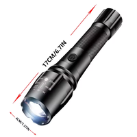 Offre Spéciale longue distance zoom laser blanc led flash lumières super lumineux usb charge lampes de poche tactiques lampe torche rechargeable