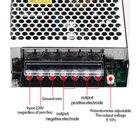 Alimentation électrique à découpage AC/DC intelligente MZMW 5v 12v 15v 24v 36v 10a 12.5a 30a 150W pour équipement LED et vidéosurveillance