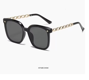 New Korean <b>Retro</b> <b>Sunglasses</b> UV400 Protection Unisex High End Internet Celebrity Instagram Trendy Fashion Personalized - Product Image 3