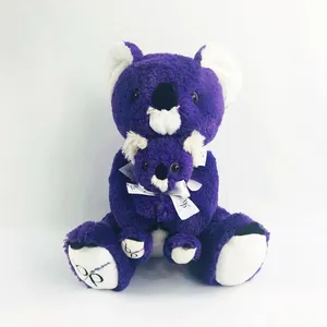 Brinquedos de pelúcia koala, animais de pelúcia personalizados do australiano, macio e de lavanda