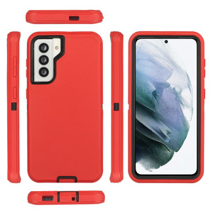 Hybrid Heavy Duty 360 funda de teléfono de cuerpo completo para <span class=keywords><strong>Samsung</strong></span> S24 ultra a prueba de golpes gota a prueba de polvo 3 en 1 funda de teléfono para <span class=keywords><strong>Samsung</strong></span> S24 - Product Image 3