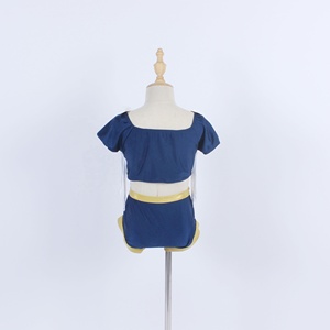 الفتيات البحرية اثنين من قطعة زي المهنية مرحلة اليوغا ارتداء النساء الأبيض شرابة الرقص الشرقي - Product Image 4