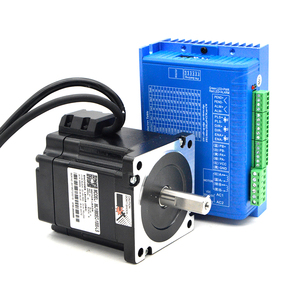 JMC NEMA 34 Lai Vòng Khép Kín Động Cơ Điều Khiển Set 4.5N. M Tốc Độ 0-2000Rpm 5A Trục Dia.14mm Điều Khiển Động Cơ Bước 86J1880EC + 2HSS86H - Product Image 1