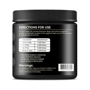 Cao-protein Collagen <span class=keywords><strong>Dog</strong></span> xử lý & cơ bắp hỗ trợ nhai | sức khỏe chung vật nuôi bổ sung | số lượng lớn bán buôn cho chó hoạt động - Product Image 2