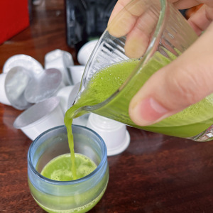 Mélange de Matcha Coco Vanille, Capsules de Matcha Chinoises, Capsules <span class=keywords><strong>Dolce</strong></span> <span class=keywords><strong>Gusto</strong></span>, 16 Capsules de Matcha en Boîte - Product Image 1