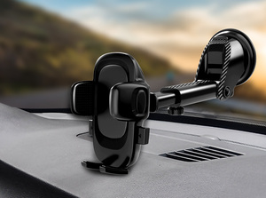 Suporte telescópico de celular, acessórios para celular, suporte de ventosa, para carro - Product Image 6