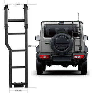 Échelle de hayon intégrée Ambull Factory Wholesale pour <span class=keywords><strong>Suzuki</strong></span> Jimny Sierra JB64 JB74 2019-2024, échelle tout-terrain - Product Image 2
