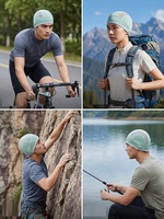 Gorra Deportiva de Moda 2026, Protección Solar, Malla Transpirable, Secado Rápido, para Ciclismo