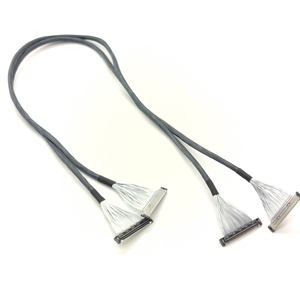 Кабель коаксиальный LVDS для ЖК-дисплеев DF56C-26S-0.3V(51) MIPI DF56 0.3-26P-100MM-B, 26-контактный, микро-коаксиальный - Product Image 1