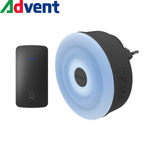 Sản phẩm mới 2025 không dây chuông cửa RGB IP44 không thấm nước Chuông cửa không dây Powered Home <span class=keywords><strong>Plug</strong></span>-<span class=keywords><strong>in</strong></span> EU AU Anh Mỹ thông minh thiết bị điện tử - Product Image 5