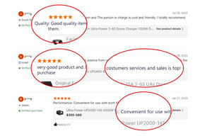 Cargador de control remoto 1S 2S 3S, cargador AC/DC de fábrica original Ultra Power UP7 20A, cargador de equilibrio de canales duales para coche de avión de juguete - Product Image 6