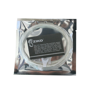 <span class=keywords><strong>Cordes</strong></span> de <span class=keywords><strong>guitare</strong></span> <span class=keywords><strong>classique</strong></span> en nylon transparent plaqué cuivre, tension normale, 1ère à 6ème, revêtement antirouille, vente en gros - Product Image 3
