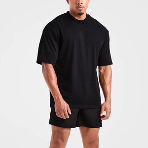 เสื้อยืดโอเวอร์ไซส์สไตล์วินเทจสำหรับผู้ชาย พิมพ์โลโก้ได้ ผ้าฝ้ายพรีเมียม 100% เนื้อนุ่ม น้ำหนักเบา เป็นมิตรกับสิ่งแวดล้อม มีจำหน่าย - Product Image 3