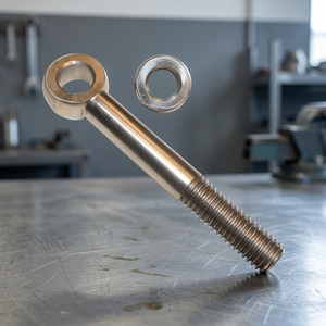Tornillo de Ojo de Acero Inoxidable SS304 de Alta Demanda, Anillo de Tornillo, Herraje Premium para Muebles, Tornillo de Elevación para la Industria del Hogar, Suministro a Granel - Product Image 1