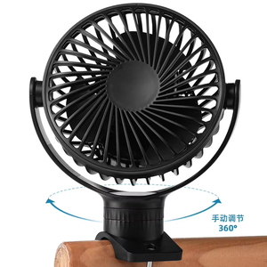Cubierta desmontable de mano para uso en múltiples escenarios, ventilador para cochecito de bebé, ventilador de refrigeración inteligente para caminar, acampar, trabajar, colgar, forma de pulpo - Product Image 3