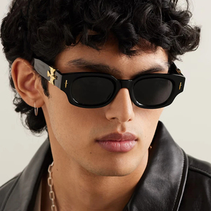 Small Square Black Punk Unique <strong>Eagle</strong> Decoration <strong>Sunglasses</strong> Men 2024 Luxury Brand Fashion Rectangle Sun Glasses for Women Shades - Product Image 3