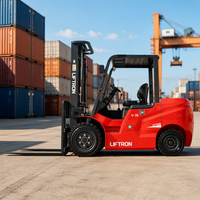 Forklift Listrik Liftron CPD30L 3000kg 3 Ton untuk Penanganan Pallet Berat di Gudang Distribusi Industri dengan Jarak Sumbu Roda Panjang