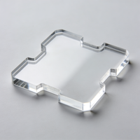Services de Prototypage Rapide et Usinage CNC en PMMA Acrylique Haute Transparence, Usinage par Fil Électro-érosion, Boîtiers Plastiques Personnalisés