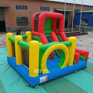 Castillo Inflable Pequeño de Bajo Precio con Tobogán y Zona de Salto, Trampolín Comercial para Interiores, Juguete para Niños Pequeños, Ideal para Cumpleaños - Product Image 4