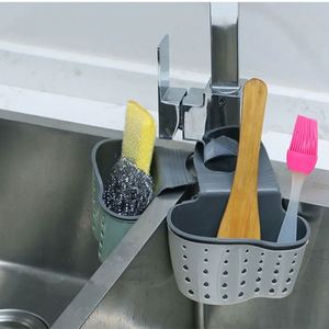 Drain <b>Basket</b> Kitchen Double -layer Draining <b>Basket</b> Storage <b>Basket</b> Hanging Bag Sink Strainer - Product Image 2