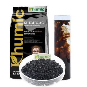 Khumic leonardite humic חומצה 95 לחקלאות באינטרנט סיטונאי