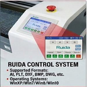 Advanced Industrial 1390 CO2 Laser <b>Cutting</b> and Engraving <b>Machine</b> with Ruida Controller 130x90cm for MDF Plywood Laser Cutter - Product Image 5