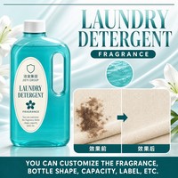 Détergent liquide pour lessive Teal Tall Strap Jug, produits de nettoyage, parfum longue durée, fraîcheur persistante
