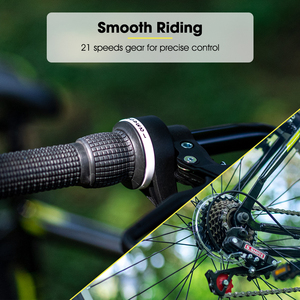 Bicicleta de montaña JOYKIE BAMCBASE de alta calidad de acero de 24 y 26 pulgadas de 21 velocidades con doble freno en V para adultos - Product Image 5