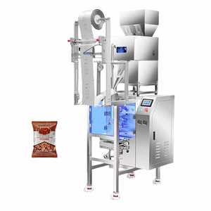 Petite machine d'emballage automatique de snacks pour chips de pommes de terre et bananes papier de qualité alimentaire et pochette/sac d'emballage en aluminium - Product Image 1