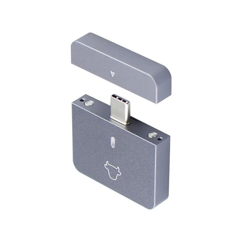 ITGZM.2ハードディスクボックスType-cアルミニウム合金磁気USB3.2高速10G携帯電話Hot Other CatアルミニウムNvmeエンクロージャー