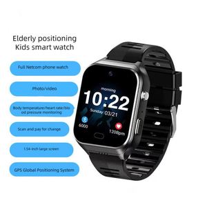 El Mejor Regalo para <span class=keywords><strong>Personas</strong></span> <span class=keywords><strong>Mayores</strong></span>, Teléfono Inteligente 4G con Tarjeta SIM, GPS, Monitor de Ritmo Cardíaco, SOS, Reloj Inteligente Android para Hombres - Product Image 4