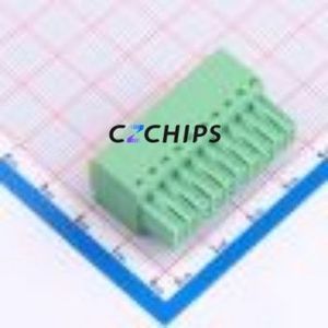 KF2EDGKEH-3.5-2*10P Plug-in Terminal Block P=3.5mm Connector Male Plug 2x10P 3.5mm Green - Product Image 2
