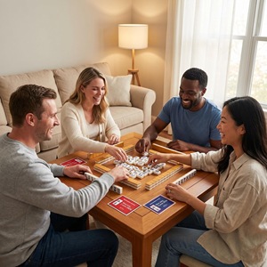 Nouvelle version 2026 : Jeu de cartes de Mahjong (4 pièces) en papier enduit imperméable, cartes de Mahjong faciles à lire, guide de référence pour débutants - Product Image 5