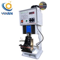 Máquina de crimpado semiautomática eléctrica súper silenciosa Yihan YH-1.5T 1.5t 2t para terminales de tubo aislados y conectores JST Ferrule