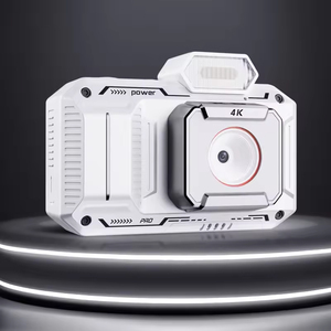กล้องดิจิตอล 65MP 4K ฟิลเตอร์เซลฟี่ใหม่ ใช้งานง่ายสำหรับนักเรียน CCD Retro DSLR กล้อง HD สำหรับใช้ในมหาวิทยาลัยและท่องเที่ยว กล้อง Retro - Product Image 4