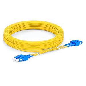 数据中心单工9/125μ<span class=keywords><strong>m</strong></span> 1m 1.5m 3m 5m UPC APC低损耗SC ST PVC LSZH跳线光缆光纤跳线 - Product Image 3