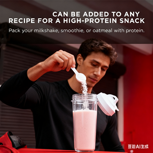 Venta Directa de Fábrica de Proteína de Suero de Leche con Sabor a Fresa, Suplementos Nutricionales Deportivos, Marca Propia - Product Image 3