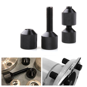 Goupilles de centrage à double trou, tête de 27 mm, hauteur de 32 mm, en alliage d'aluminium, pour pièces de modification automobile - Product Image 4