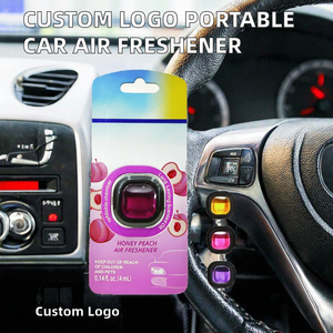 Logo Kustom OEM Pengharum Mobil Portabel Isi Ulang Cairan Tahan Lama Penguapan Alami Klip Ventilasi Diffuser Penyegar Udara - Product Image 3