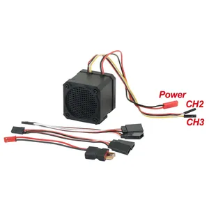 <strong>RC</strong> Car <strong>Engine</strong> <strong>Sound</strong> <strong>Simulator</strong> Two-channel 10 <strong>Sound</strong> Effect Speakers Linkage <strong>Sound</strong> Group for 1/10 <strong>RC</strong> Crawler TRX4 D90 Axial SCX10 - Product Image 2