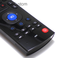 Control Remoto Universal Personalizado Mx 350 450 980I Mxq Pro 4K para Android Tv Box Mx10 810 880 Urc Mx3 24G 3D Air Mouse Gamepad Inteligente