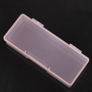 Qgtszs — boîte en plastique rose, <span class=keywords><strong>rangement</strong></span> de manucure, Art des ongles, outils, stylo à ongles, brosse, prix d'usine - Product Image 2