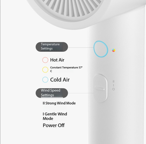 <span class=keywords><strong>Secador</strong></span> <span class=keywords><strong>de</strong></span> Pelo <span class=keywords><strong>de</strong></span> Secado Rápido con Iones Negativos Mi Home H300, Mejora para el Hogar Inteligente - Product Image 3