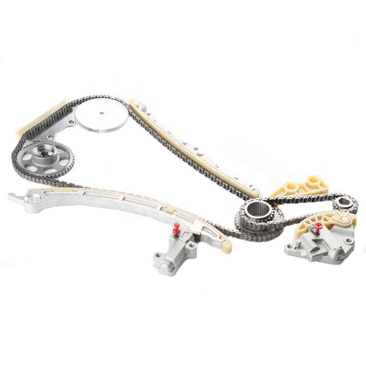 Timing Chain Kits 11 Pieces Chains, Slide Rail, Guide Rails, Tightening