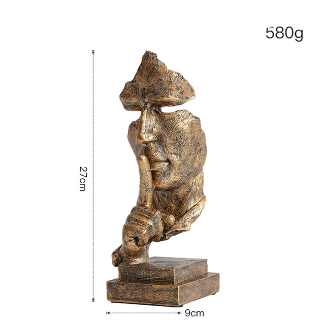Bronze NO Say 27cm