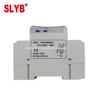 Minuteur numérique intelligent LCD 24h AHC15A 16A, contrôle hebdomadaire automatique pour éclairage LED 220V