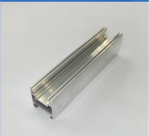 Sistema <span class=keywords><strong>de</strong></span> puerta corredera <span class=keywords><strong>de</strong></span> <span class=keywords><strong>armario</strong></span> con marco <span class=keywords><strong>de</strong></span> vidrio <span class=keywords><strong>de</strong></span> perfil <span class=keywords><strong>de</strong></span> aluminio personalizado con perfiles metálicos <span class=keywords><strong>de</strong></span> riel colgante - Product Image 2