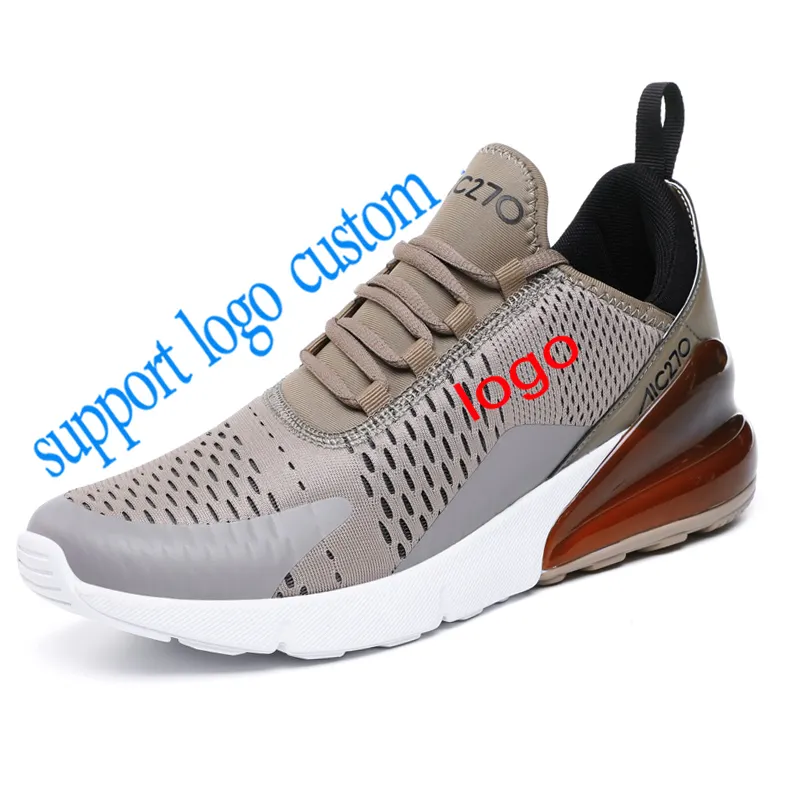 Custom Men's Lightweight Slip On Mesh Sneakers Fitness Indoor and Outdoor Athletic Running Shoes Casual Sport Shoes